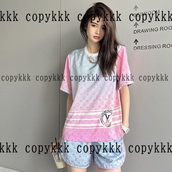 人気 ルイ・ヴィトン 半袖 N級品 - clothing-02365