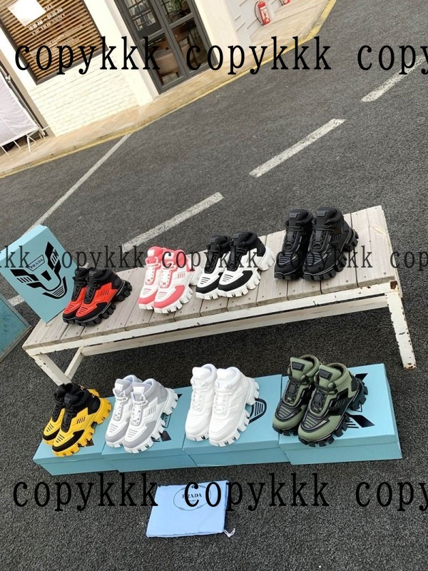 人気 プラダ スニーカー N級品 - shoes-00771 画像 9