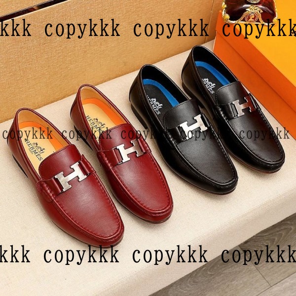 人気 エルメス ローファー N級品 - shoes-01685