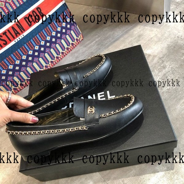 シャネル ローファー N級品 送料無料 - shoes-00204
