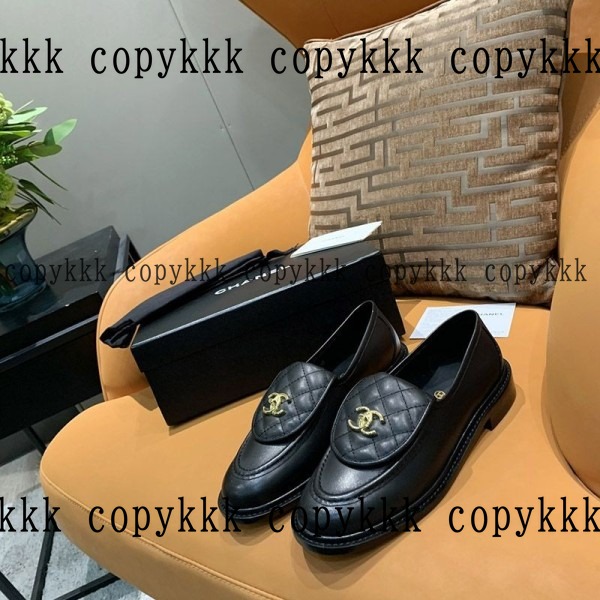 送料無料 シャネル ローファー スーパーコピー - shoes-00196 画像 5