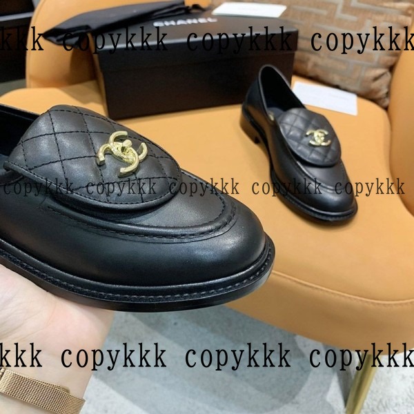 送料無料 シャネル ローファー スーパーコピー - shoes-00196 画像 8