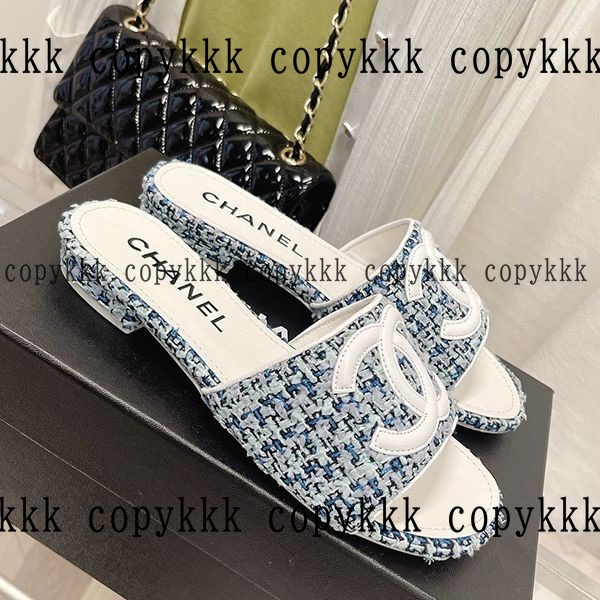 シャネル ミュールサンダル N級品 送料無料 - shoes-00175