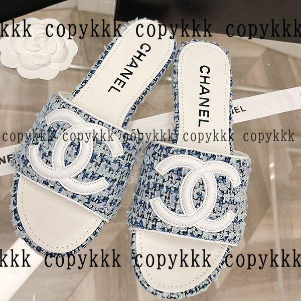 シャネル ミュールサンダル N級品 送料無料 - shoes-00175 画像 9