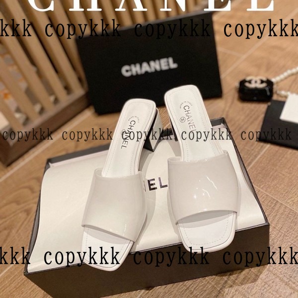 シャネル ミュールサンダル N級品 送料無料 - shoes-00180 画像 2