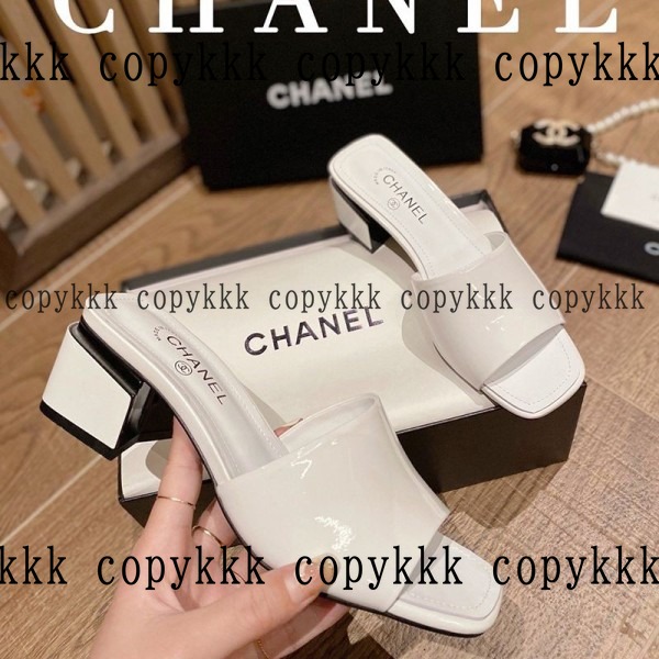 シャネル ミュールサンダル N級品 送料無料 - shoes-00180 画像 3