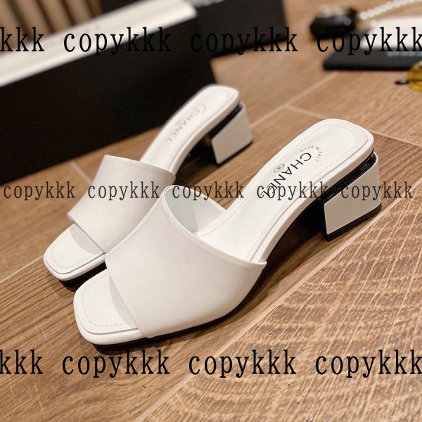 シャネル ミュールサンダル N級品 送料無料 - shoes-00180 画像 6