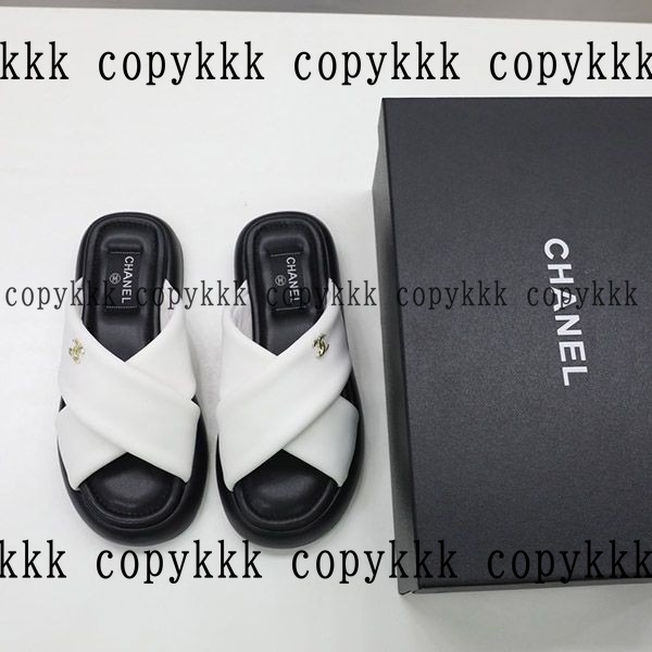 シャネル ミュールサンダル N級品 送料無料 - shoes-00137 画像 2