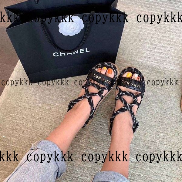 人気 シャネル ミュールサンダル N級品 - shoes-00138 画像 3