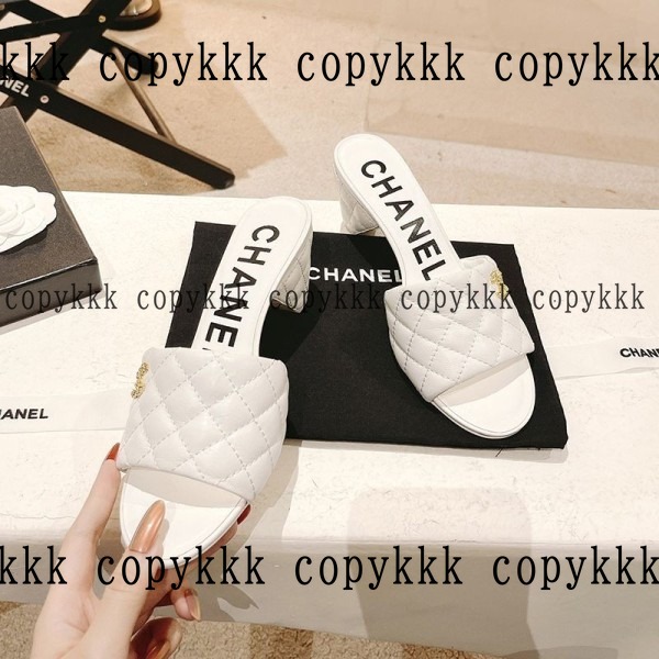 シャネル ミュールサンダル N級品 送料無料 - shoes-00139 画像 2