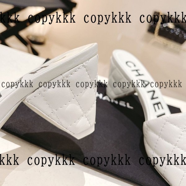 シャネル ミュールサンダル N級品 送料無料 - shoes-00139 画像 7