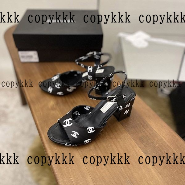 シャネル ミュールサンダル N級品 送料無料 - shoes-00140 画像 3
