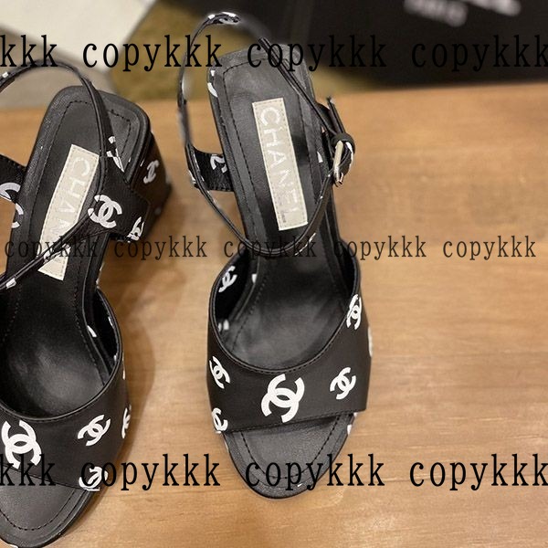 シャネル ミュールサンダル N級品 送料無料 - shoes-00140 画像 5