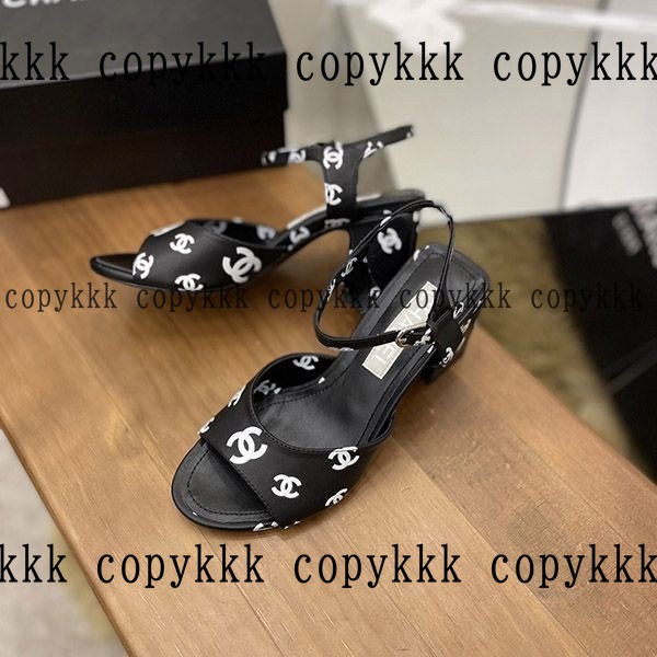 シャネル ミュールサンダル N級品 送料無料 - shoes-00140 画像 6