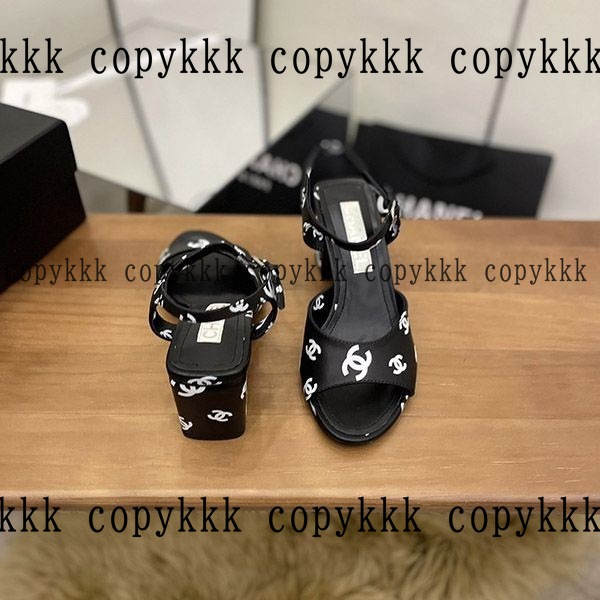 シャネル ミュールサンダル N級品 送料無料 - shoes-00140 画像 7
