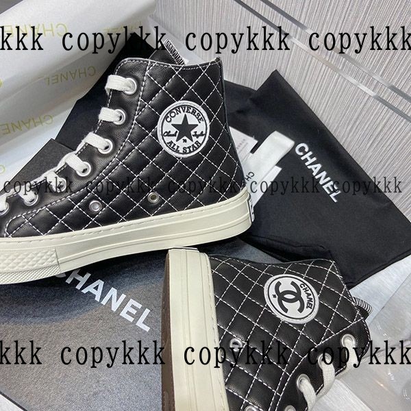 人気 シャネル スニーカー N級品 - shoes-00254 画像 9