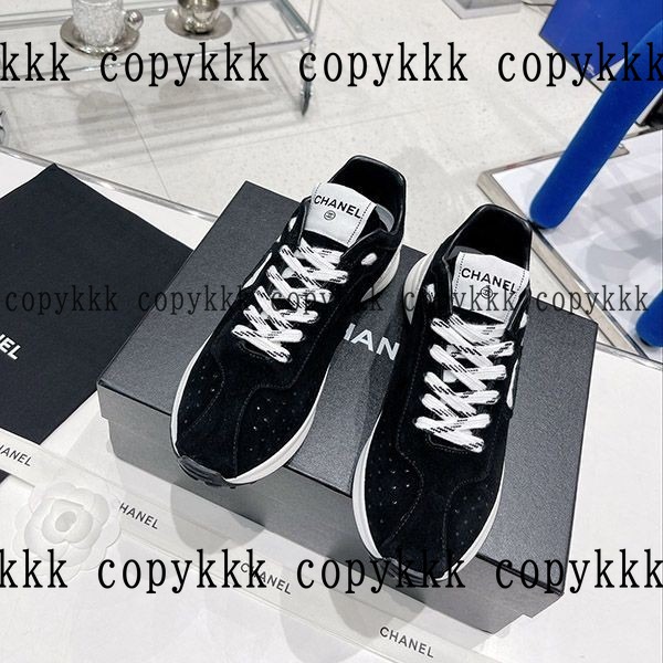 格安 シャネル スニーカー スーパーコピー - shoes-00263 画像 5