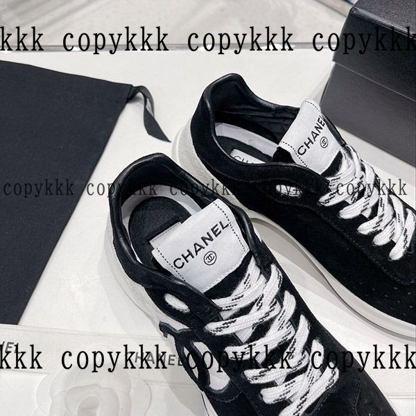 格安 シャネル スニーカー スーパーコピー - shoes-00263 画像 6