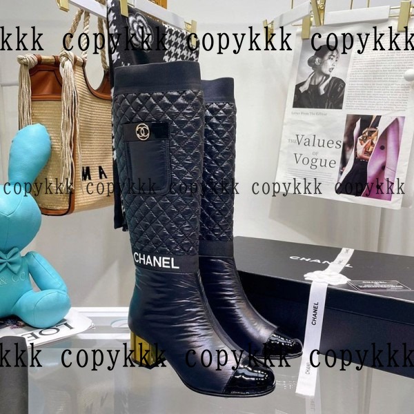 送料無料 シャネル ブーツ スーパーコピー - shoes-00089 画像 3