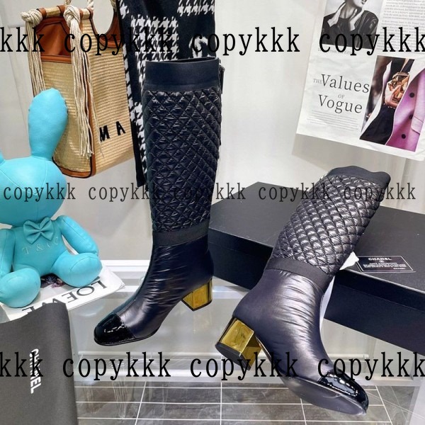 送料無料 シャネル ブーツ スーパーコピー - shoes-00089 画像 5