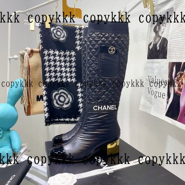 送料無料 シャネル ブーツ スーパーコピー - shoes-00089 画像 8