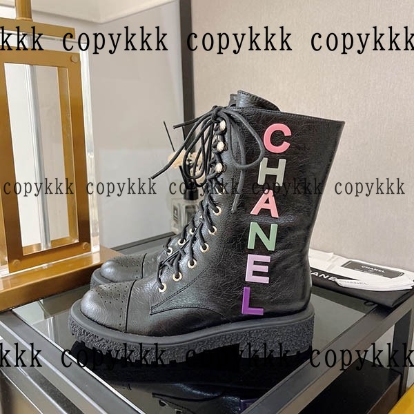 送料無料 シャネル ブーツ スーパーコピー - shoes-00124 画像 4
