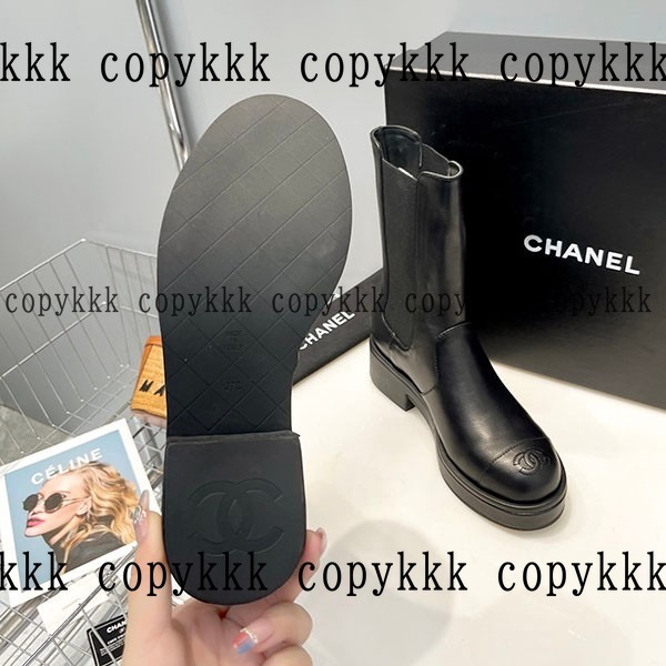 送料無料 シャネル ブーツ スーパーコピー - shoes-00087 画像 8
