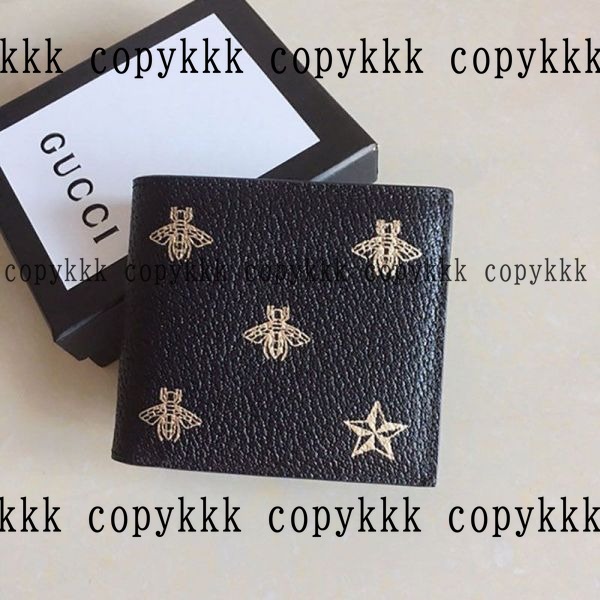 送料無料 グッチ 折り財布 スーパーコピー - wallets-00186