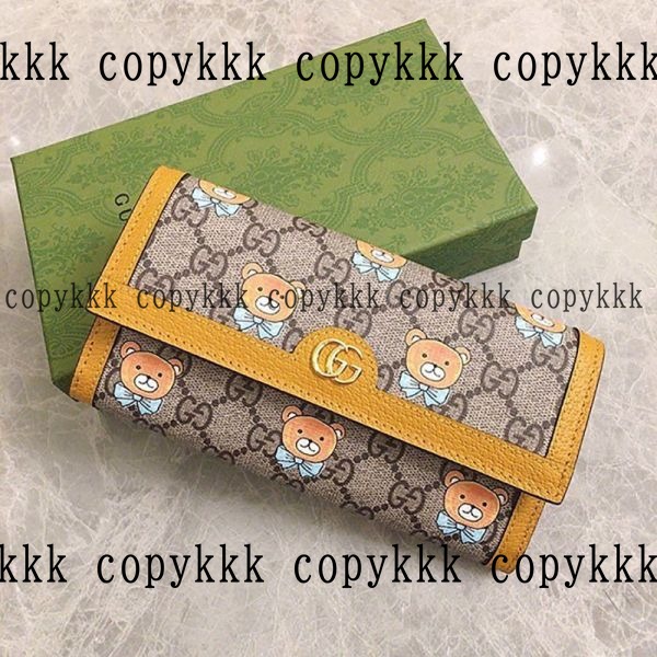 グッチ 長財布 コピー 送料無料 - wallets-00226