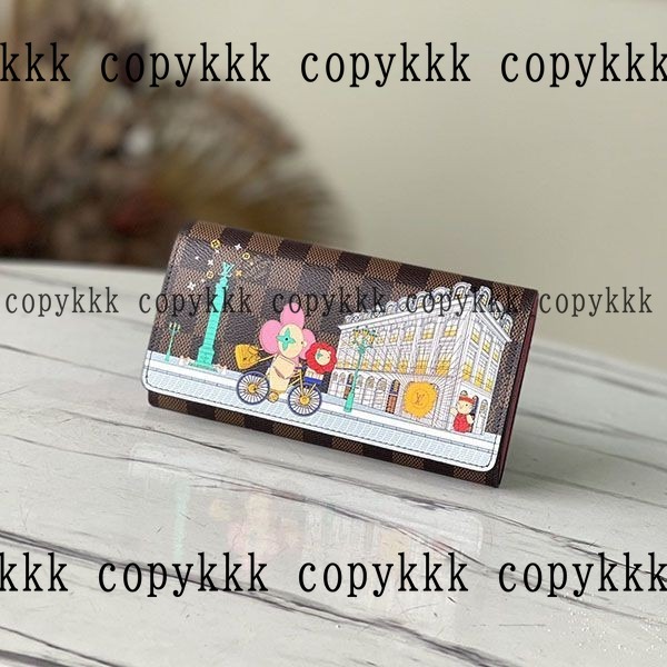 ルイ・ヴィトン 長財布 コピー 送料無料 - wallets-01089