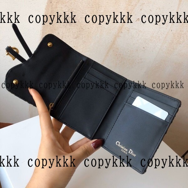 人気 ディオール 折り財布 コピー - wallets-01293 画像 4