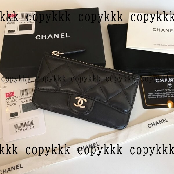 送料無料 シャネル カードケース スーパーコピー - wallets-00298