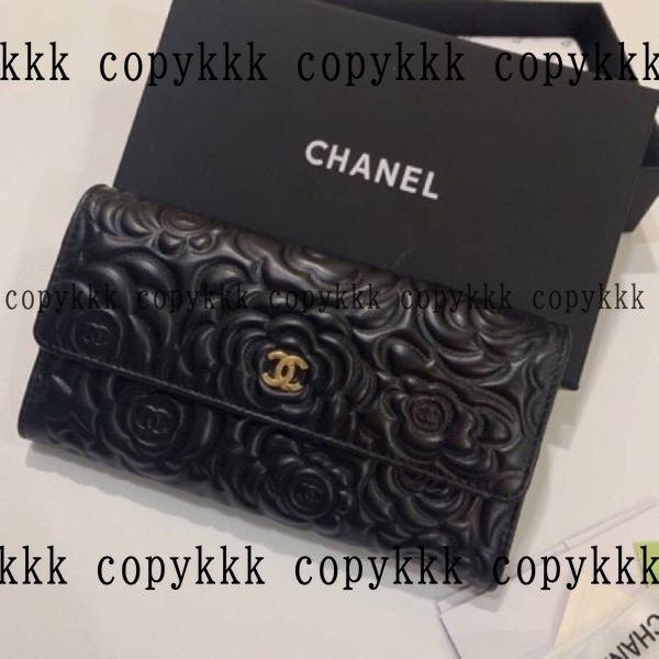 シャネル 長財布 コピー 送料無料 - wallets-00378