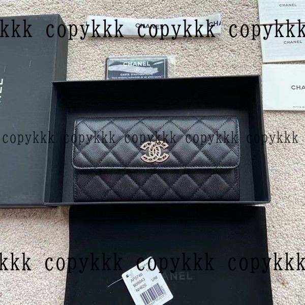 格安 シャネル 長財布 スーパーコピー - wallets-00380 画像 6