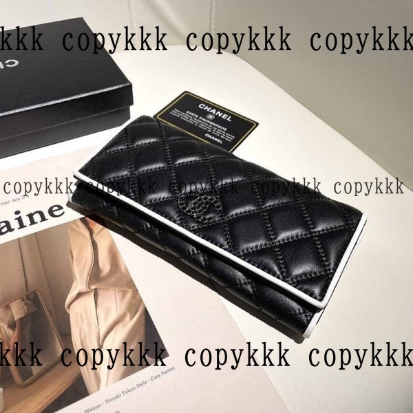 シャネル 長財布 コピー 送料無料 - wallets-00387