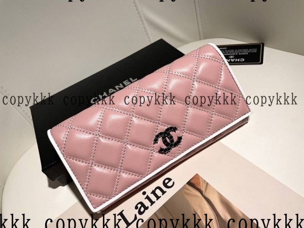 人気 シャネル 長財布 コピー - wallets-00388 画像 9