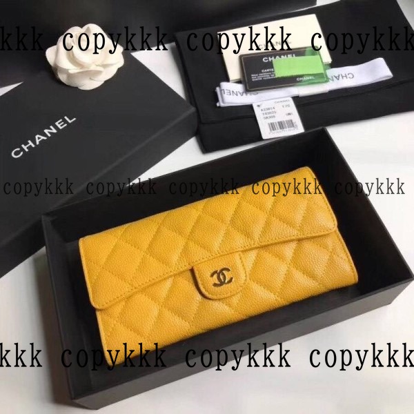 人気 シャネル 長財布 コピー - wallets-00391