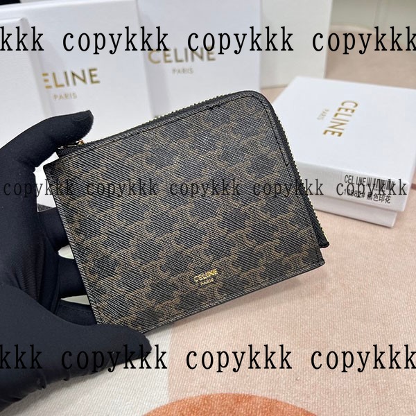 人気 セリーヌ 財布 コピー - wallets-00001 画像 4